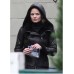 ONCE UPON A TIME EMMA BLACK LEATHER JACKET ONCE UPON A TIME EMMA BLACK LEATHER JACKET